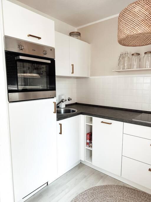 Zentrale Wohnung + Dachterrasse 松托芬 外观 照片