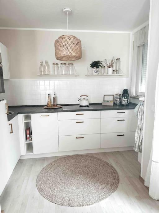 Zentrale Wohnung + Dachterrasse 松托芬 外观 照片