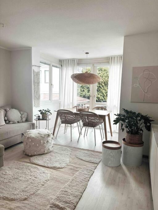 Zentrale Wohnung + Dachterrasse 松托芬 外观 照片